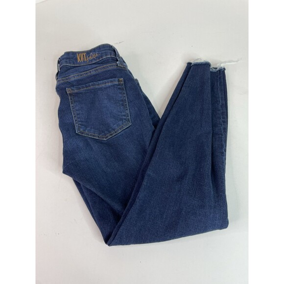 KUT from the Kloth Denim - Kut From The Kloth Jeans Carlo Skinny Ankle, Womens Size 2, Dark Blue, Designer